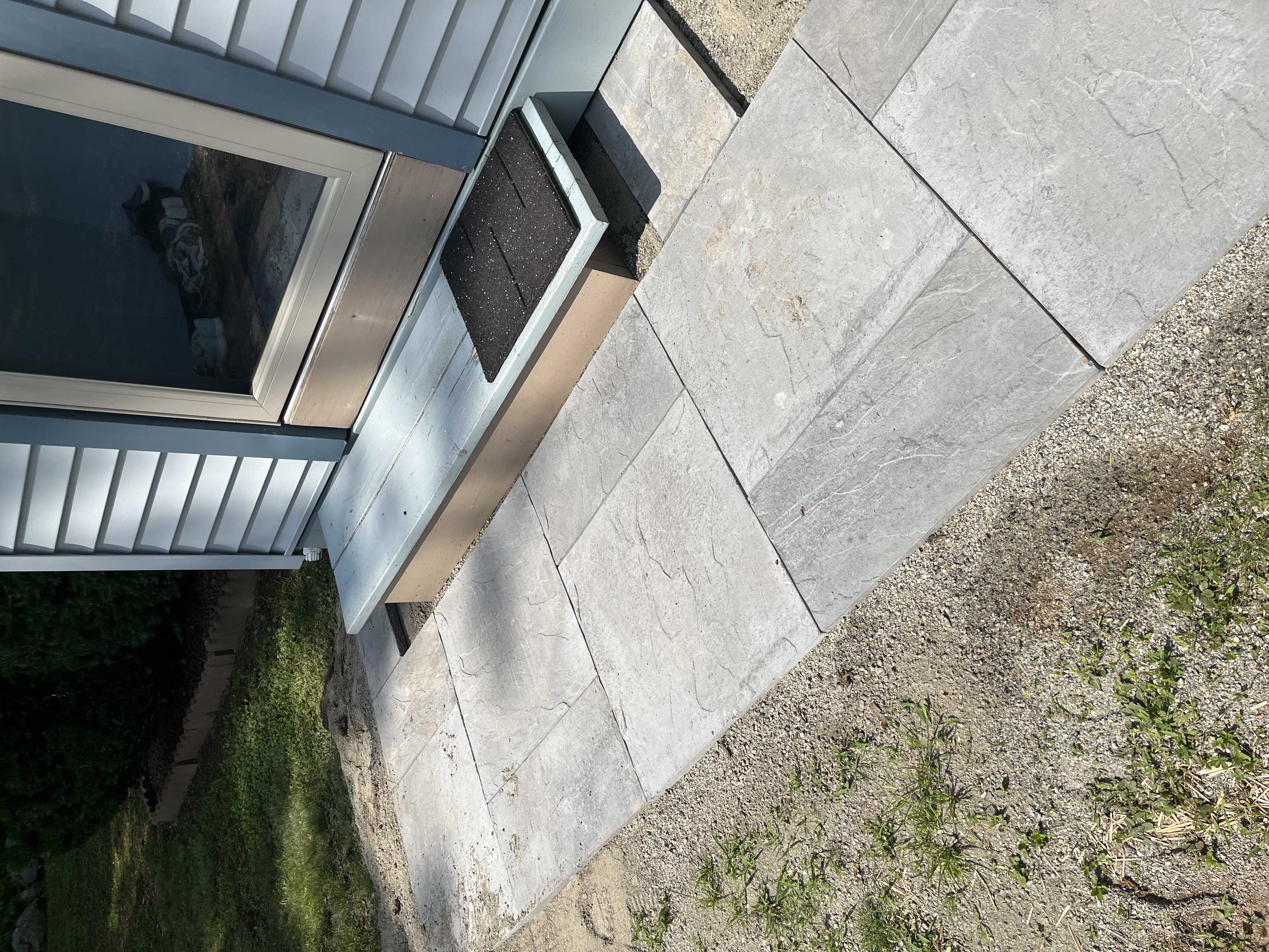 Landscaping work